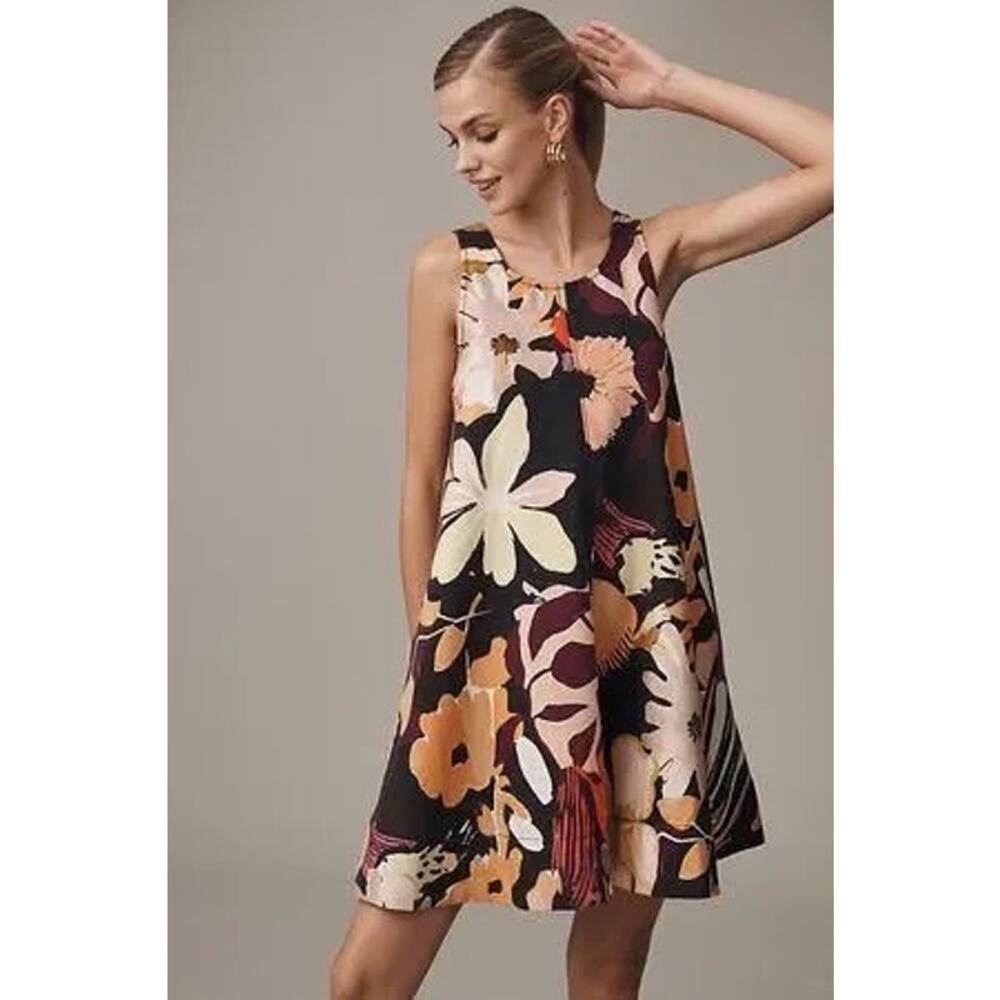 Anthropologie Maeve The Keiko Floral Mini Dress NWT Small